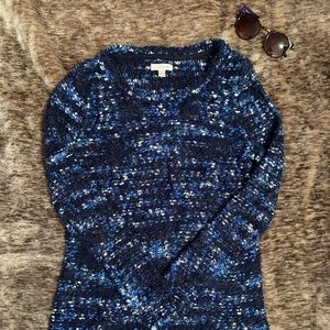 Charming Charlie Blue Sweater NWOT